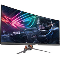 华硕（ASUS）ROG玩家国度 PG348Q 34英寸IPS带鱼屏显示屏3800R曲率100Hz G-SYNC电竞液晶显示器（HDMI/DP）