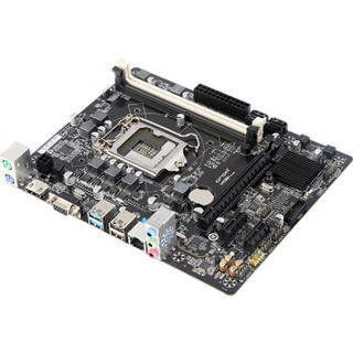 昂达（ONDA）H110M+全固版 (Intel H110/LGA 1151)主板 支持DDR3/DDR4内存