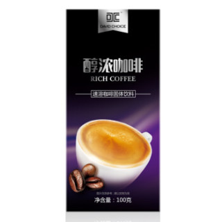 DAVIDCHOICE 大卫之选 醇浓三合一速溶咖啡 100g