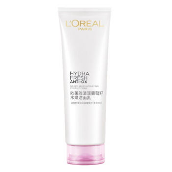 L'OREAL PARIS 巴黎欧莱雅 清润葡萄籽系列清润葡萄籽水润洁面乳