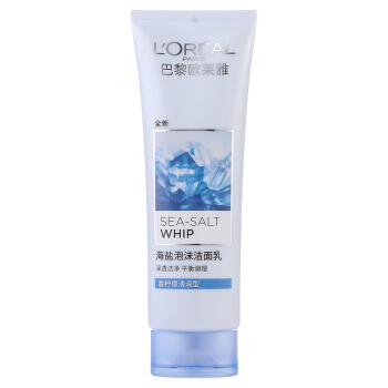 L'OREAL PARIS 巴黎欧莱雅 净颜系列海盐泡沫洁面乳香柠檬清润型 125ml