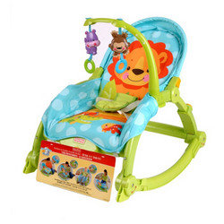 Fisher-Price 费雪 W2811 可爱动物 多功能婴儿摇椅 +凑单品