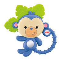 Fisher-Price 费雪 Y6584 缤纷动物系列 小猴子牙胶摇铃组