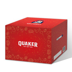 桂格（QUAKER）麦果脆热带水果麦片+多种莓果麦片 420g*2礼盒 *2件