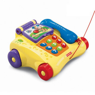 Fisher-Price 费雪 P8015 音乐学习电话 双语版