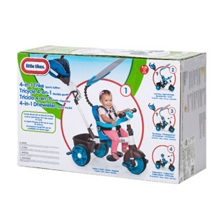 little tikes 小泰克 4合1运动型儿童三轮车