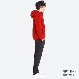 UNIQLO 优衣库 BLOCKTECH 400339 男士摇粒绒拉链连帽开衫