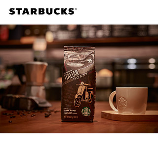 STARBUCKS 星巴克 意式烘焙 咖啡豆 250g