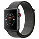 Apple Watch Series 3智能手表（GPS+蜂窝网络款 42毫米 深空灰铝金属表壳 深橄榄色回环式表带 MQQW2CH/A）
