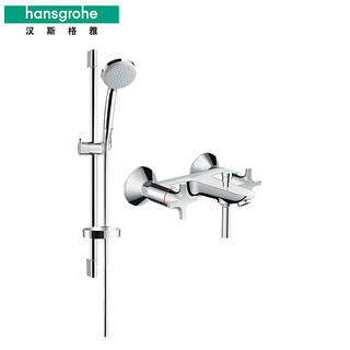 Hansgrohe 汉斯格雅 柯洛玛100 27776007+71240007 变速花洒套装