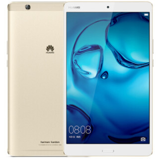 【活动款】华为(HUAWEI)M3 8.4英寸平板电脑(2K高清屏 麒麟950 哈曼卡顿音效 4G/32G WiFi)日晖金