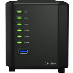 Synology 群晖 DS416slim NAS网络存储服务器