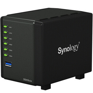 Synology 群晖 DS416slim NAS网络存储服务器