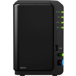 Synology 群晖 DS218+  2盘位NAS网络存储服务器