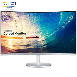 SAMSUNG 三星 C27F591FDC 27寸VA显示器（1920×1080、1800R、119%sRGB、FreeSync）