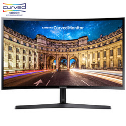 SAMSUNG 三星 C24F396FHC 23.5英寸 VA显示器（1920×1080、1800R、FreeSync）