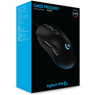 Logitech 罗技 G403 有线鼠标 12000DPI RGB