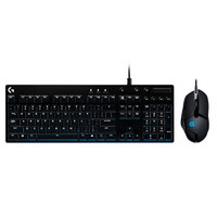 logitech 罗技 G402键盘+G610鼠标 有线键鼠套装 黑色