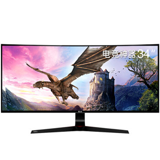 LG 34UC89G 144Hz IPS电竞曲面显示器 34英寸