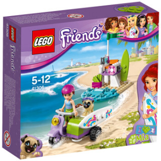 LEGO 乐高 好朋友系列 米娅的沙滩摩托车 41306