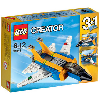 LEGO 乐高 创意百变系列 超级滑翔机 31042