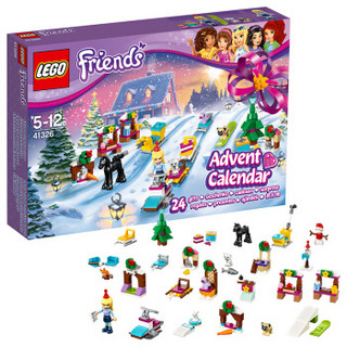 LEGO 乐高 好朋友系列 圣诞节倒数日历 41326