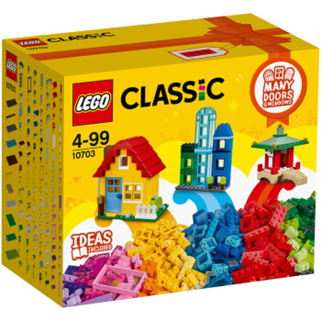孩子的新年礼物:LEGO 乐高 10701 底板 & 10703 创意箱 开箱晒单