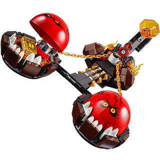 lego 乐高 未来骑士团系列 炎兽猛将军的双头爆炎投石战车 70314