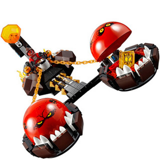 LEGO 乐高 未来骑士团系列 炎兽猛将军的双头爆炎投石战车 70314