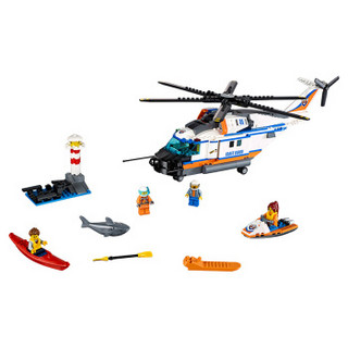 LEGO 乐高 城市系列 重型救援直升机 60166