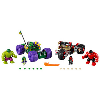 LEGO 乐高 超级英雄系列 绿巨人对战红巨人 76078