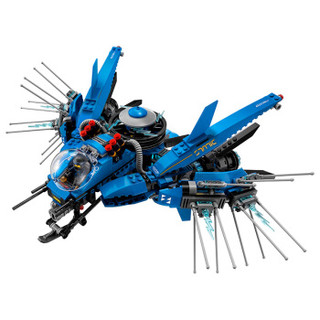 LEGO 乐高 幻影忍者系列 70614 雷电忍者的雷霆战斗机