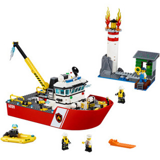 LEGO 乐高 城市系列 消防船 60109