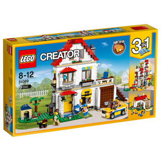 LEGO 乐高 创意百变系列 31069 家庭别墅