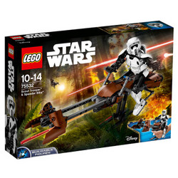 LEGO 乐高 Star Wars 星球大战系列 75532 侦查骑兵和极速机车