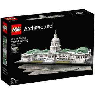 LEGO 乐高 建筑系列 21030 美国国会大厦 *2件