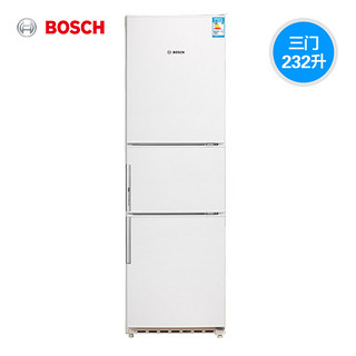 BOSCH 博世 BCD-232(KGD23111EW) 三门冰箱 232升