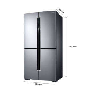 SAMSUNG 三星 RF60J9090SL 十字对开门冰箱 663升