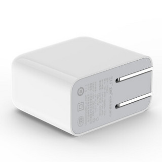 ZMI 18W 支持3.0 快充 双口3.6A充电器/充电头/适配器 紫米 HA622 适用于苹果安卓手机平板 白色