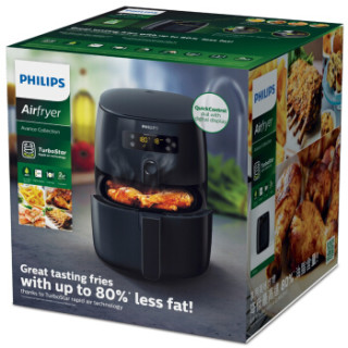 PHILIPS 飞利浦 HD9641/91 空气炸锅 黑色