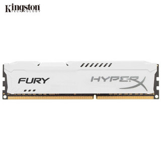 金士顿(Kingston)骇客神条 Fury系列 DDR3 1600 8GB台式机内存(HX316C10FW/8) 