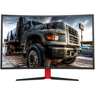 HKC 惠科 G27 27英寸电脑显示器（1920×1080、1800R、144Hz、FreeSync）