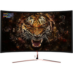 HKC 惠科 G4 Plus 23.6英寸 VA曲面显示器（1800R、144Hz、FreeSync、110%sRGB）