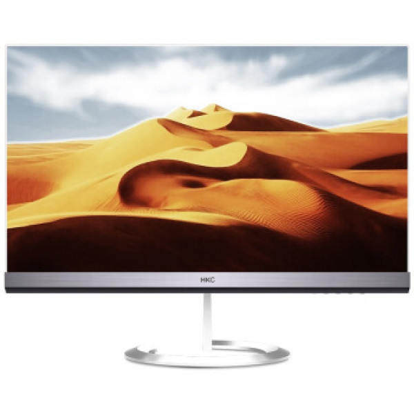 商品惠科(hkc)t7100白色 27英寸ah-ips窄边框led宽屏液晶显示器 (vga