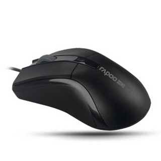 雷柏（Rapoo） M130 有线鼠标 办公鼠标 USB鼠标 笔记本鼠标 黑色