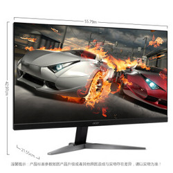 acer 宏碁 暗影骑士KG271U 27英寸 2K高分144Hz 1ms 窄边框电竞显示器