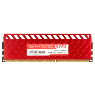 金泰克（Tigo）烈焰风暴系列 X3 DDR3 1600 8GB 游戏台式机电脑内存条