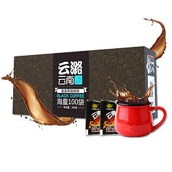 云潞 纯速溶黑咖啡 100袋