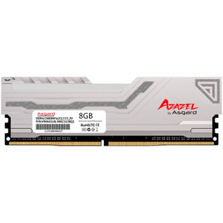 阿斯加特(Asgard)阿扎赛尔系列 DDR4 2400频率 8G 台式机内存 RGB灯条