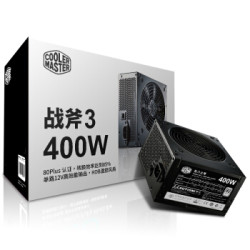 COOLERMASTER 酷冷至尊 额定400W 战斧三代 400W 电脑电源